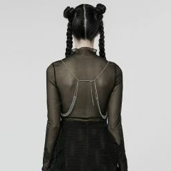 Punk Rave Harness - Cross My Heart -Langarm Sales Store punk rave harness cross my heart3