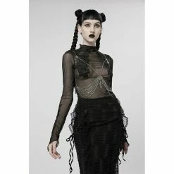 Punk Rave Harness - Cross My Heart -Langarm Sales Store punk rave harness cross my heart5