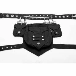 Punk Rave Harness-Gürteltasche - Catacomb Textil -Langarm Sales Store punk rave harness guerteltasche catacomb textil6