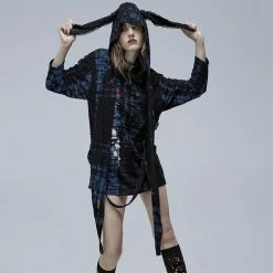 Punk Rave Kapuzentop - Atomic Skies 9 Punk Rave Kapuzentop - Atomic Skies -Langarm Sales Store punk rave kapuzentop atomic skies2