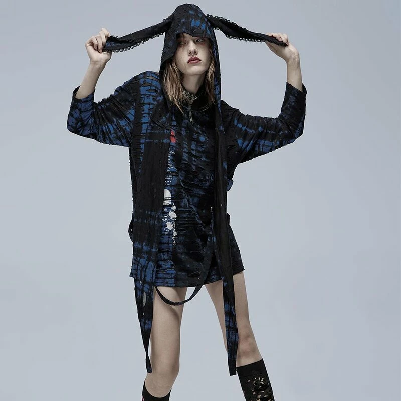 Punk Rave Kapuzentop - Atomic Skies 4 Punk Rave Kapuzentop - Atomic Skies – Bild 2