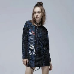 Punk Rave Kapuzentop - Atomic Skies 10 Punk Rave Kapuzentop - Atomic Skies -Langarm Sales Store punk rave kapuzentop atomic skies3