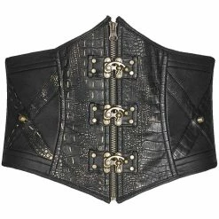 Punk Rave Korsettgürtel - Saturn 11 Punk Rave Korsettgürtel - Saturn -Langarm Sales Store punk rave korsettguertel saturn4