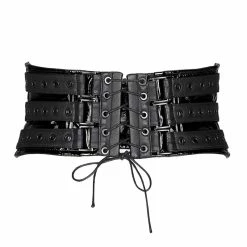 Punk Rave Korsettgürtel - Techno Geisha Schwarz 12 Punk Rave Korsettgürtel - Techno Geisha Schwarz -Langarm Sales Store punk rave korsettguertel techno geisha schwarz5