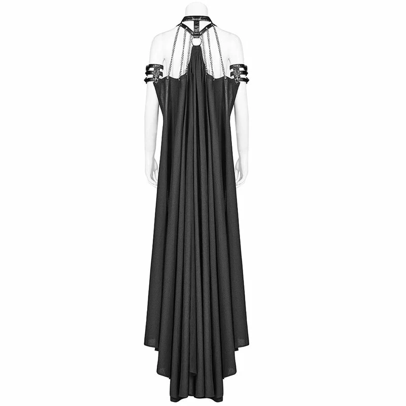 Punk Rave Kunstleder Geschirr Mit Umhang - Vesper Moth Harness 8 Punk Rave Kunstleder Geschirr Mit Umhang - Vesper Moth Harness – Bild 6