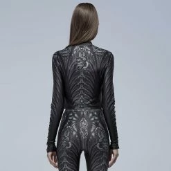 Punk Rave Langarm Crop Top - Snake Tarot Solid 11 Punk Rave Langarm Crop Top - Snake Tarot Solid -Langarm Sales Store punk rave langarm crop top snake tarot solid4