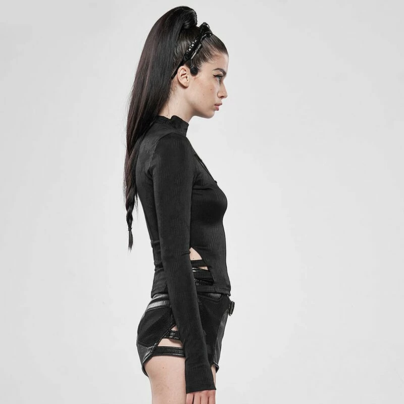 Punk Rave Langarm Top - Astarte 4 Punk Rave Langarm Top - Astarte – Bild 2