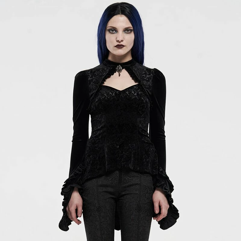 Punk Rave Langarm Top - Catherine 4 Punk Rave Langarm Top - Catherine – Bild 2