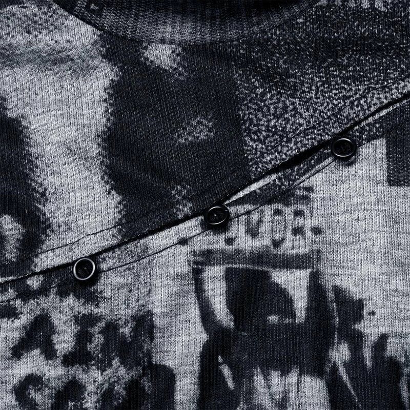 Punk Rave Langarm Top - Dystopian News 8 Punk Rave Langarm Top - Dystopian News – Bild 6