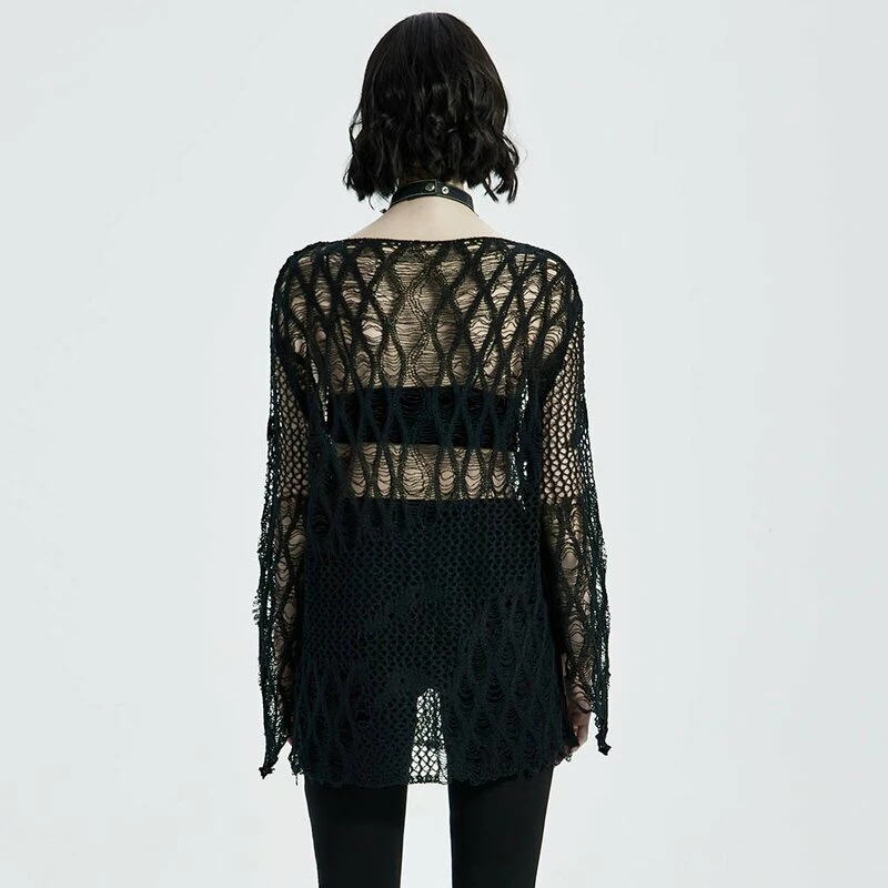 Punk Rave Langarm Top - Endless Nightmare 6 Punk Rave Langarm Top - Endless Nightmare – Bild 4