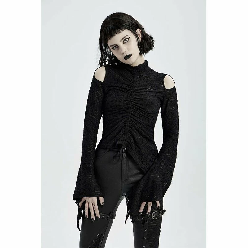 Punk Rave Langarm Top - Hidden Secret 4 Punk Rave Langarm Top - Hidden Secret – Bild 2