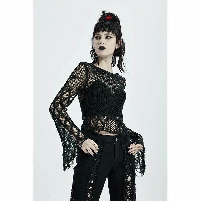 Punk Rave Langarm Top - Nightmare 3 Punk Rave Langarm Top - Nightmare