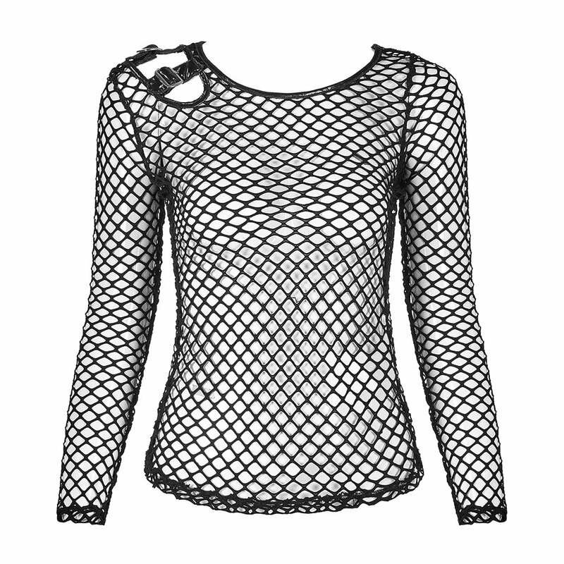 Punk Rave Langarm Top - Plague Schwarz 5 Punk Rave Langarm Top - Plague Schwarz – Bild 3