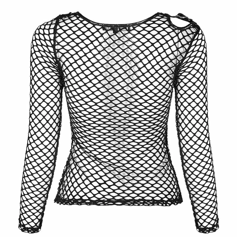 Punk Rave Langarm Top - Plague Schwarz 7 Punk Rave Langarm Top - Plague Schwarz – Bild 5