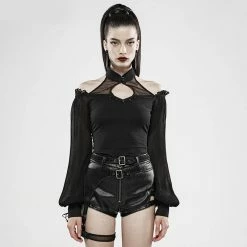 Punk Rave Langarm Top - Shadows Fall