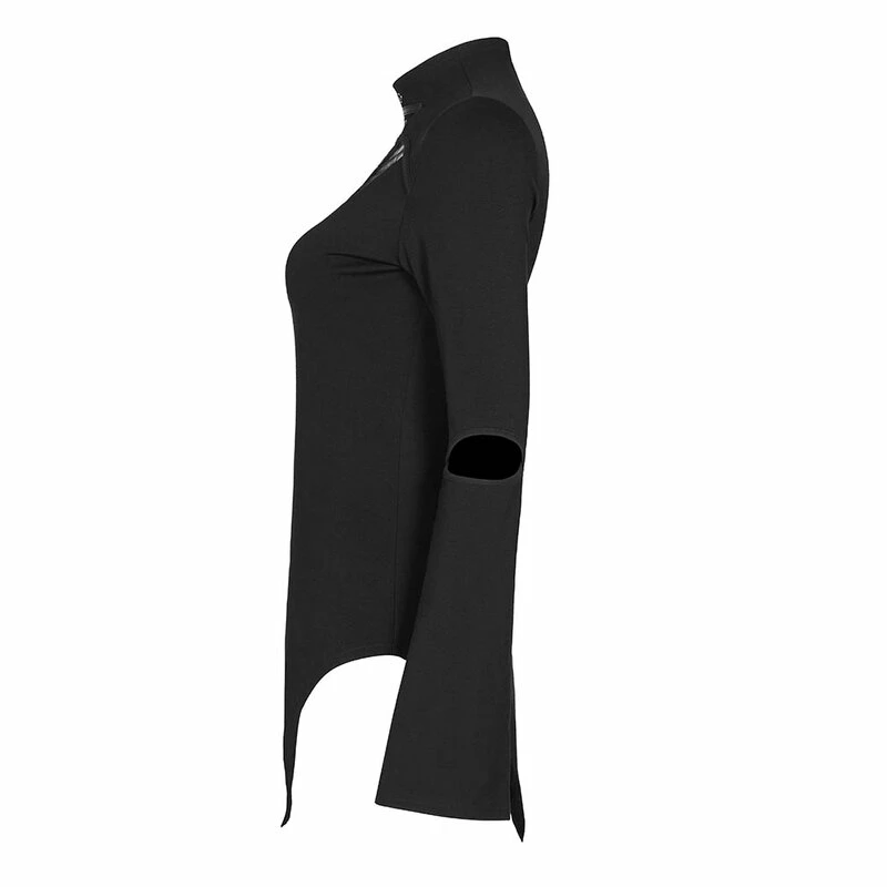 Punk Rave Langarm Top - Suspicious 8 Punk Rave Langarm Top - Suspicious – Bild 6