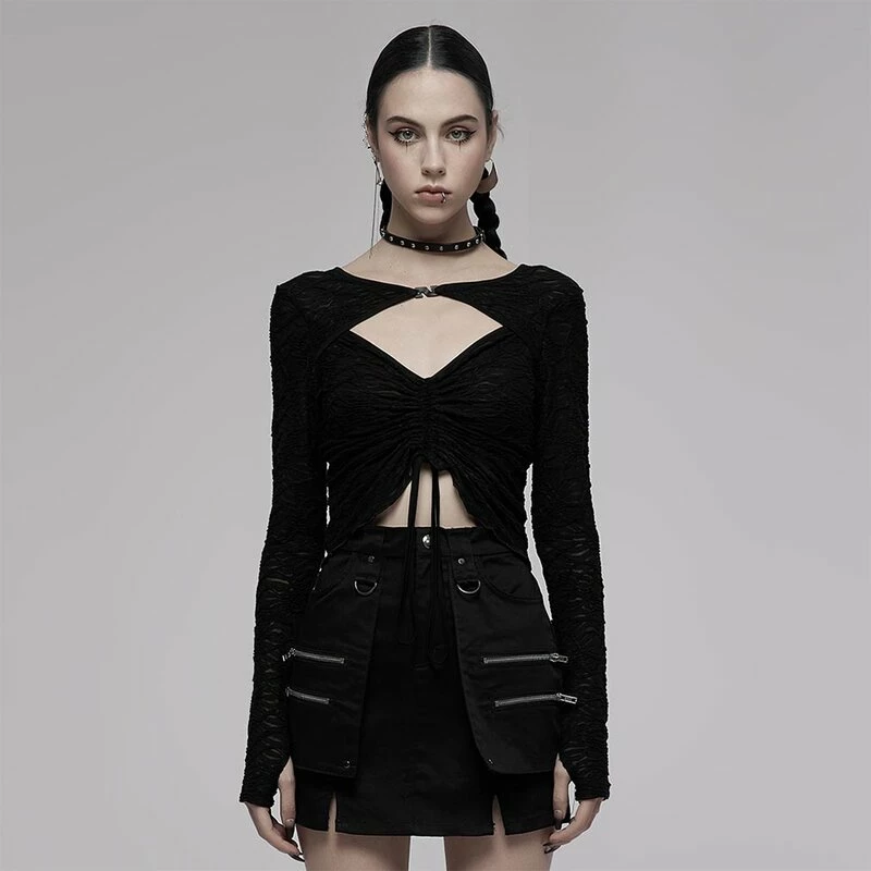 Punk Rave Langarm Top - Synthesis Of Darkness 3 Punk Rave Langarm Top - Synthesis Of Darkness