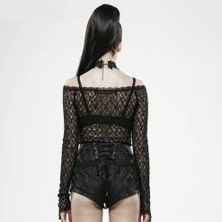 Punk Rave Langarm Top - Vitrage 9 Punk Rave Langarm Top - Vitrage -Langarm Sales Store punk rave langarm top vitrage3