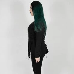 Punk Rave Plus Size Langarm Top - Black Sky 10 Punk Rave Plus Size Langarm Top - Black Sky -Langarm Sales Store punk rave plus size langarm top black sky3