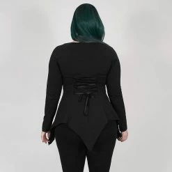 Punk Rave Plus Size Langarm Top - Black Sky 11 Punk Rave Plus Size Langarm Top - Black Sky -Langarm Sales Store punk rave plus size langarm top black sky4