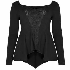 Punk Rave Plus Size Langarm Top - Celia -Langarm Sales Store punk rave plus size langarm top celia5