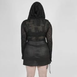 Punk Rave Plus Size Langarm Top - Stranded Hood 11 Punk Rave Plus Size Langarm Top - Stranded Hood -Langarm Sales Store punk rave plus size langarm top stranded hood4