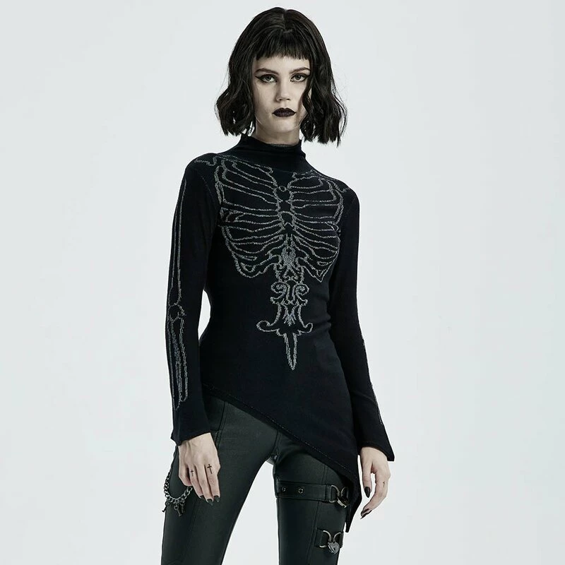 Punk Rave Pullover Top - Keeper Of The Key 4 Punk Rave Pullover Top - Keeper Of The Key – Bild 2