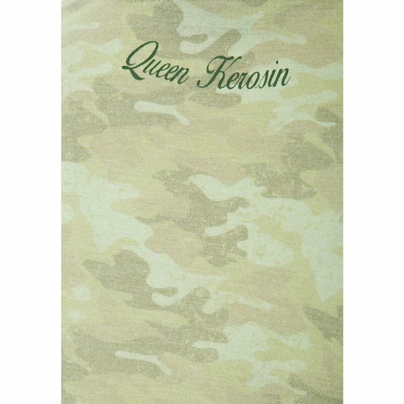 Queen Kerosin Langarm Shirt - Born To Love Olivgrün 6 Queen Kerosin Langarm Shirt - Born To Love Olivgrün – Bild 4