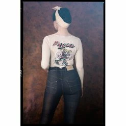 Queen Kerosin Oilwash Langarm T-Shirt - La Loca -Langarm Sales Store queen kerosin oilwash langarm t shirt la loca5