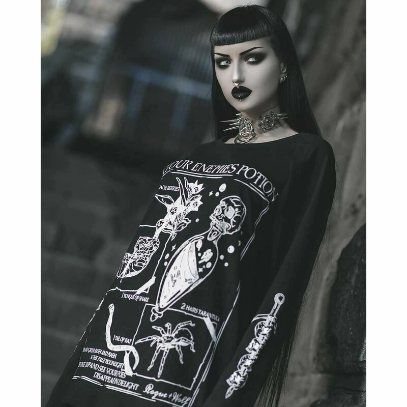 Rogue + Wolf Langarm T-Shirt - Kill Your Enemies 5 Rogue + Wolf Langarm T-Shirt - Kill Your Enemies – Bild 3