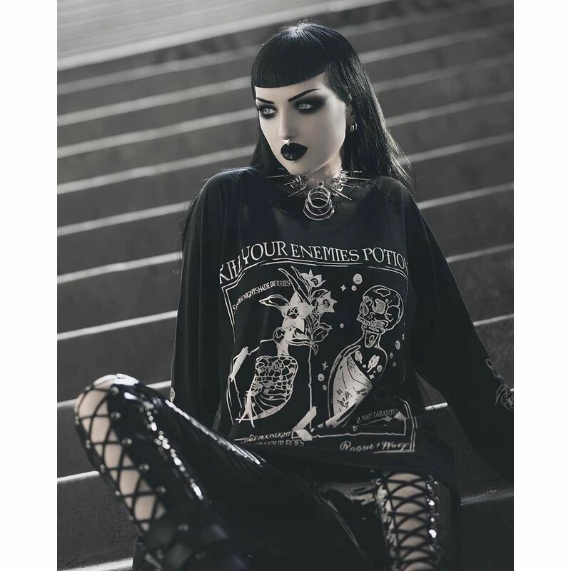 Rogue + Wolf Langarm T-Shirt - Kill Your Enemies 6 Rogue + Wolf Langarm T-Shirt - Kill Your Enemies – Bild 4