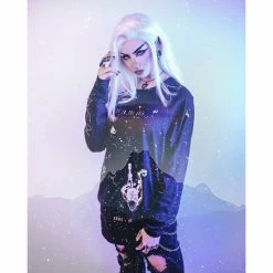 Rogue + Wolf Langarm T-Shirt - Lost In The Void 11 Rogue + Wolf Langarm T-Shirt - Lost In The Void -Langarm Sales Store rogue wolf langarm t shirt lost in the void4