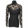 Spiral Langarm Girlie Shirt - Lace Corset Schwarz 1 Spiral Langarm Girlie Shirt - Lace Corset Schwarz -Langarm Sales Store spiral langarm girlie shirt lace corset schwarz