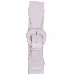 Steady Clothing Stretch Gürtel - Wide Elastic Weiß