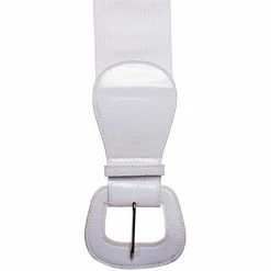 Langarm Sales Store -Langarm Sales Store steady clothing stretch guertel wide elastic weiss2