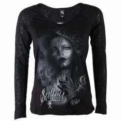 Sullen Angels Langarm Oberteil - Cleo Beauty Top
